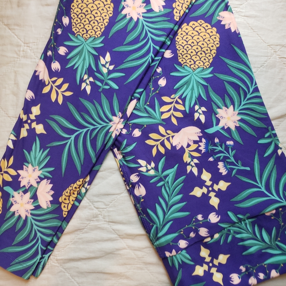 LuLaRoe Pineapple TC leggings